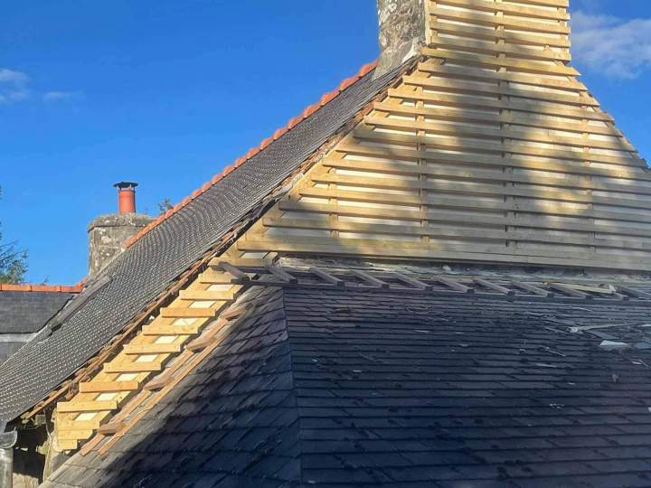 Rénovation de toiture Guingamp