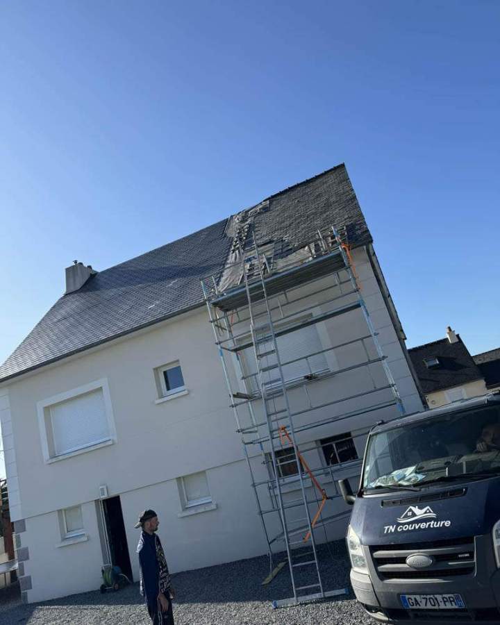 Remise en état de la toiture Côtes-d'Armor